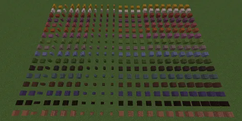 Terracotta Collection — Minecraft mod, rasm 1