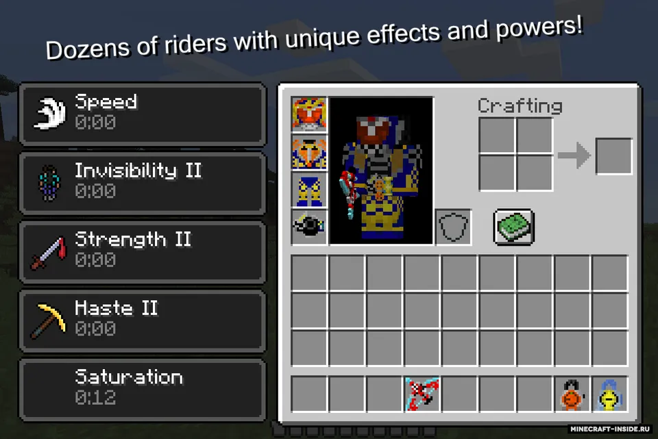 Kamen Rider Craft — Minecraft mod, rasm 4