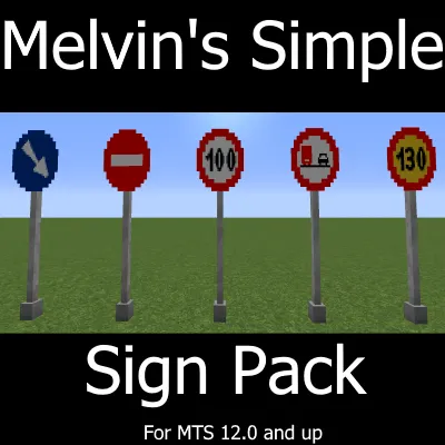 Melvin's Simple Sign — Minecraft mod, rasm 1