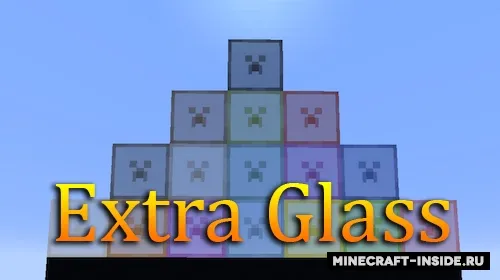 Extra Glass — Minecraft mod, rasm 1