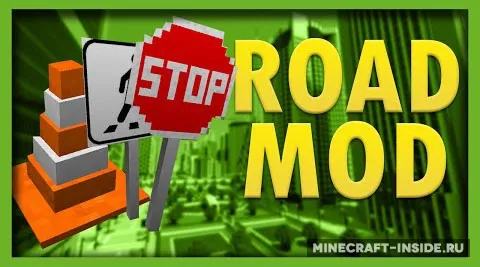 Road Mod by derfl007 — Minecraft mod, rasm 1