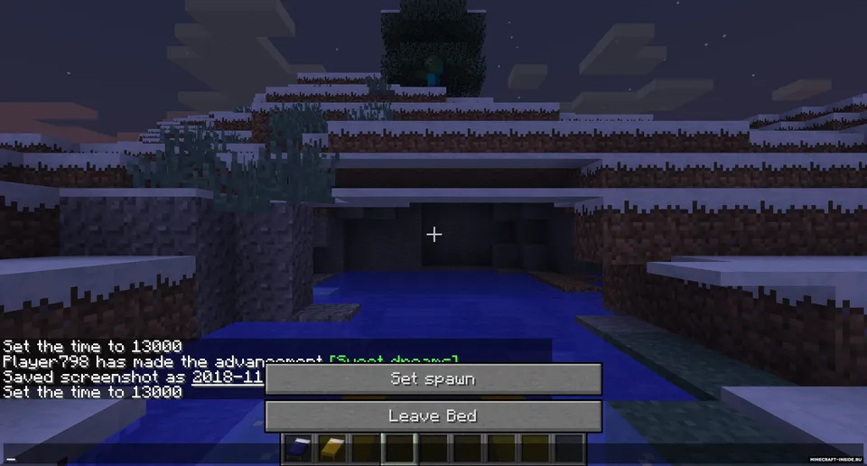 Just Sleep — Minecraft mod, rasm 2