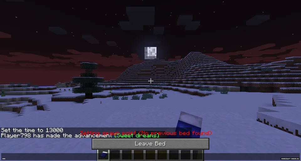 Just Sleep — Minecraft mod, rasm 3