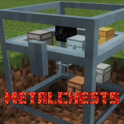 MetalChests — Minecraft mod, rasm 1