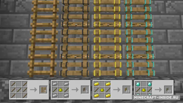 FastLadder — Minecraft mod, rasm 5