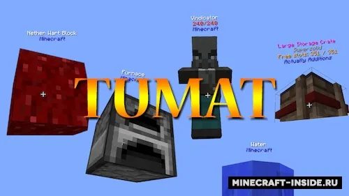 TUMAT — Minecraft mod, rasm 1