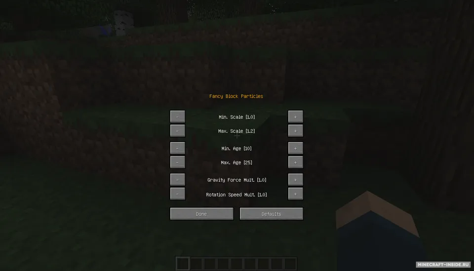 Fancy Block Particles — Minecraft mod, rasm 5