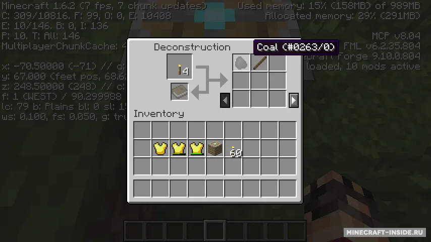 Deconstruction Table — Minecraft mod, rasm 5