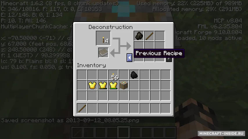 Deconstruction Table — Minecraft mod, rasm 7