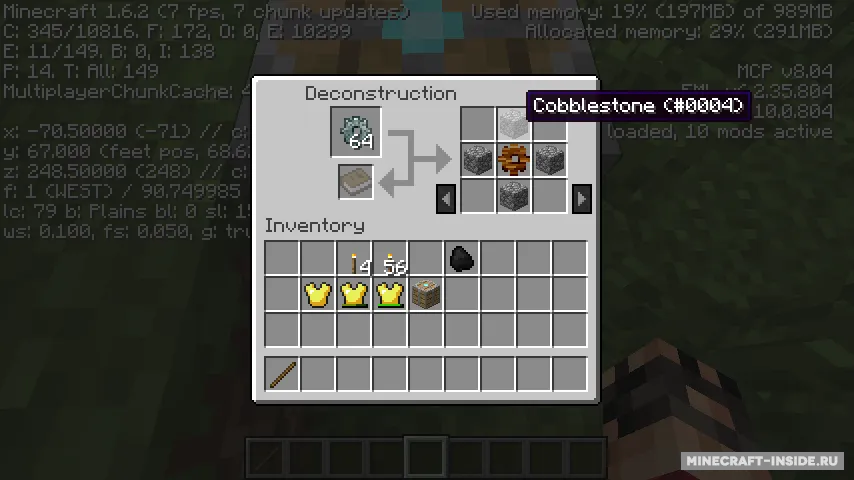 Deconstruction Table — Minecraft mod, rasm 8