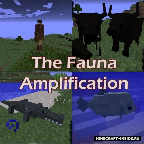The Fauna Amplification — Minecraft mod, rasm 1