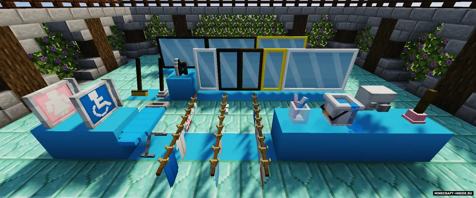 Moa decor: bath — Minecraft mod, rasm 6