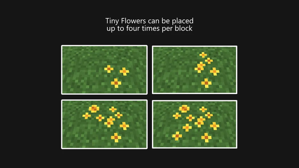 Tiny Flowers — Minecraft mod, rasm 4