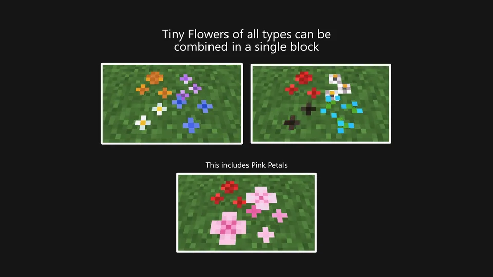Tiny Flowers — Minecraft mod, rasm 5