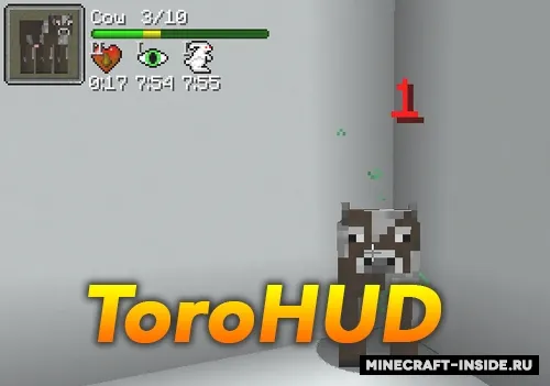 ToroHUD — Minecraft mod, rasm 1