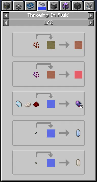Just Enough Throwing In Fluids — Minecraft mod, rasm 2