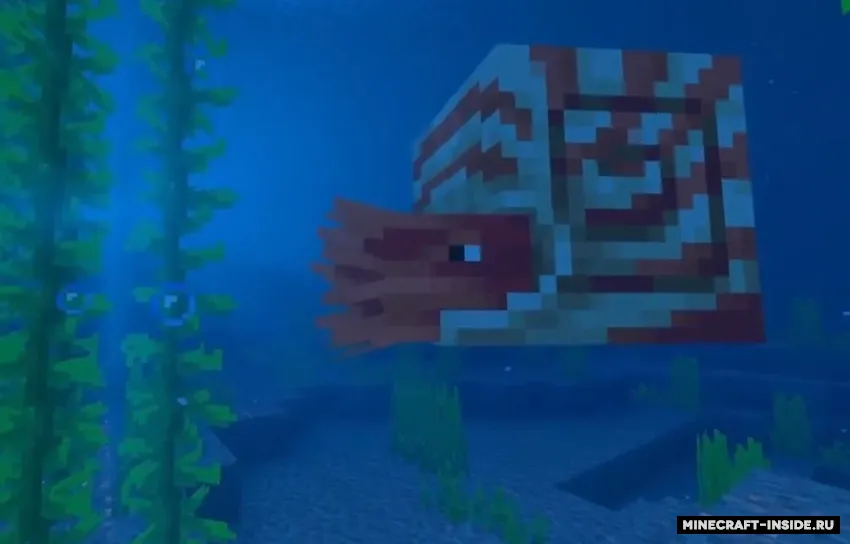 Nautilus & Spears | Mounts of Mayhem — Minecraft mod, rasm 2