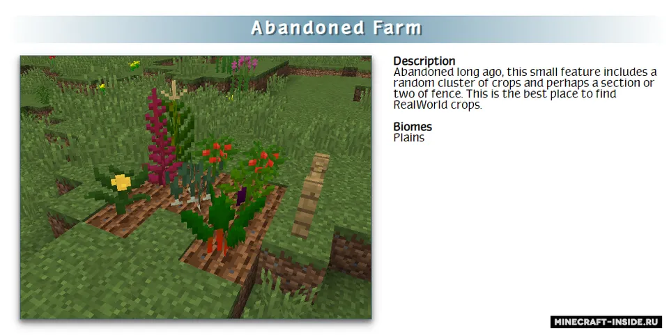 RealWorld — Minecraft mod, rasm 7