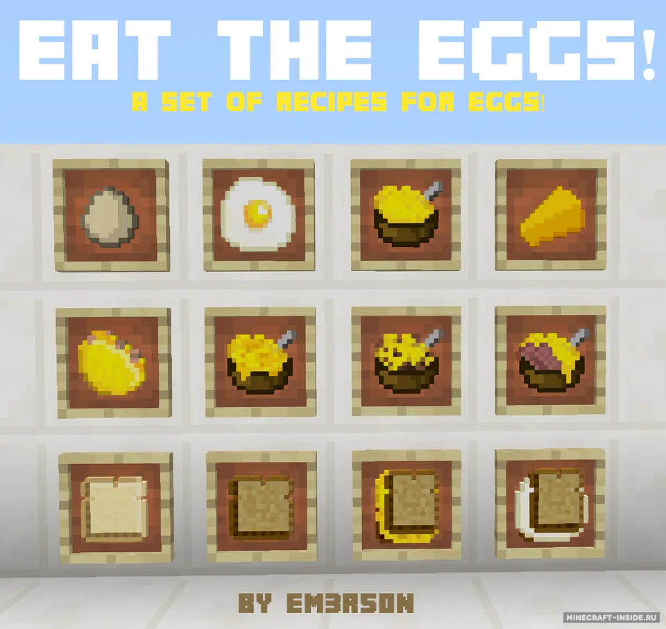 Eat the Eggs — Minecraft mod, rasm 3
