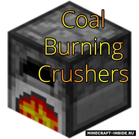 Coal Burning Crushers — Minecraft mod, rasm 1