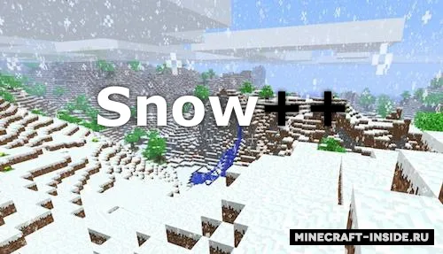 Snow++ — Minecraft mod, rasm 1