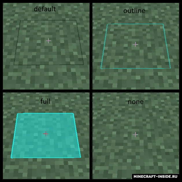 Fancy Block Overlay — Minecraft mod, rasm 2