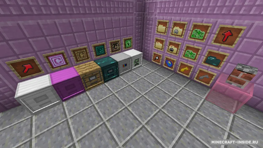 Real Filing Cabinet — Minecraft mod, rasm 3