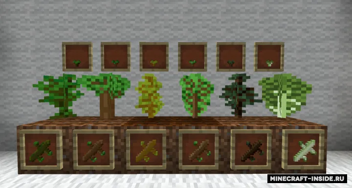 Bonsai Tree Crops — Minecraft mod, rasm 2