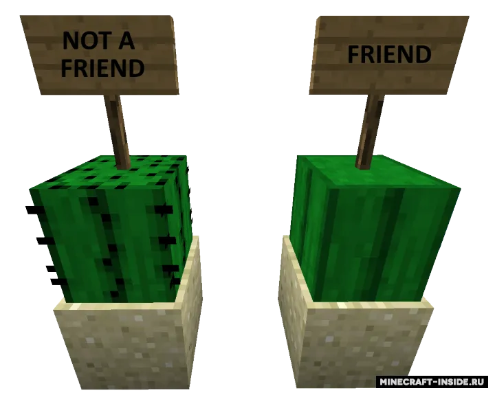 Huggable Cactuses — Minecraft mod, rasm 2