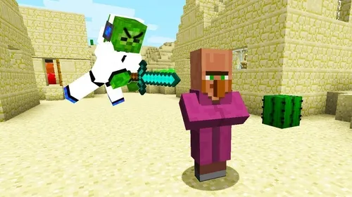 Villager Drop — Minecraft mod, rasm 1