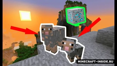 Wooly Sheep — Minecraft mod, rasm 1
