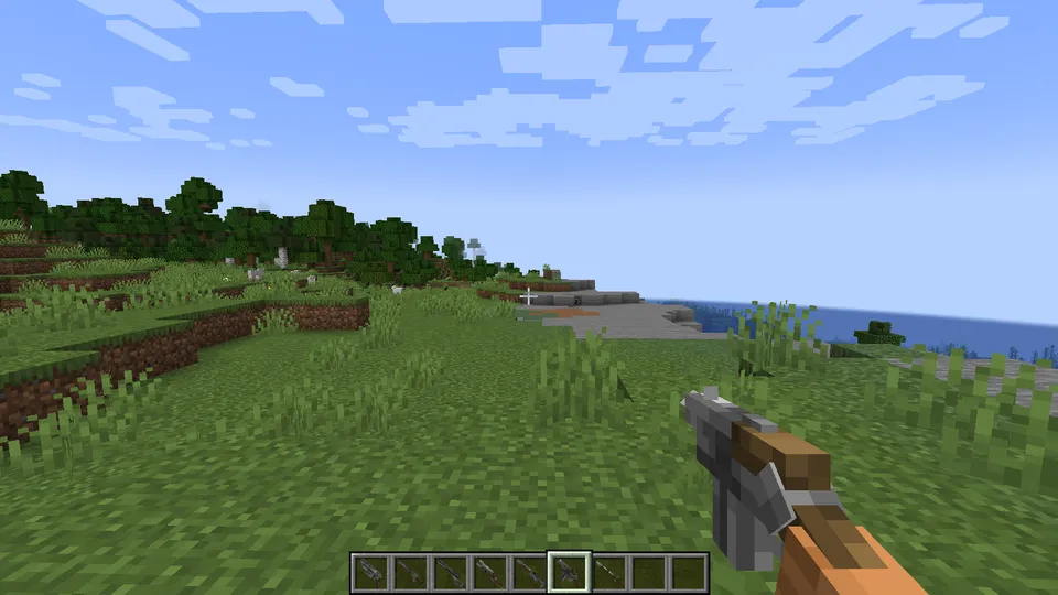 Vanilla Animated Guns — Minecraft mod, rasm 8
