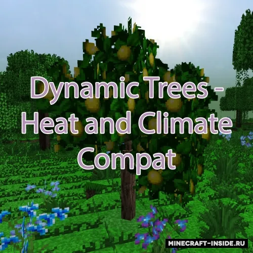 Dynamic Trees - Heat and Climate Compat — Minecraft mod, rasm 1