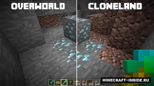 CloneLand — Minecraft mod, rasm 1