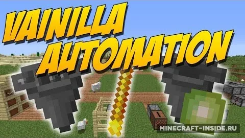 Vanilla Automation — Minecraft mod, rasm 1