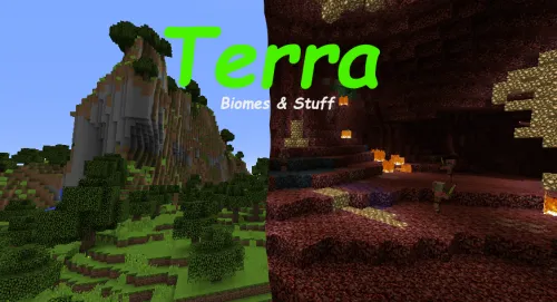 Terra — Minecraft mod, rasm 1