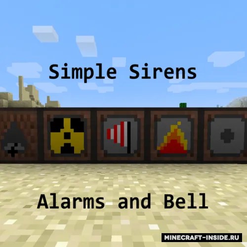 Simple Sirens, Alarms and Bells — Minecraft mod, rasm 1