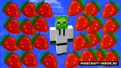 Pam's Simply Strawberries — Minecraft mod, rasm 1