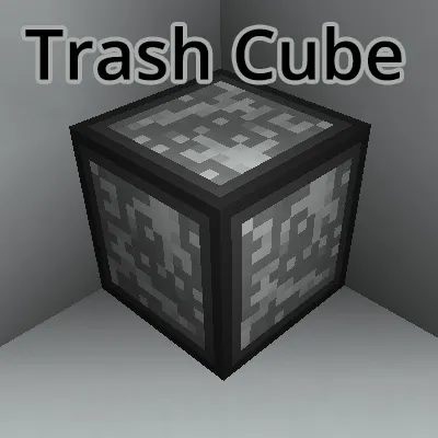 Trash Cube — Minecraft mod, rasm 1