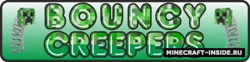 Bouncy Creepers — Minecraft mod, rasm 1