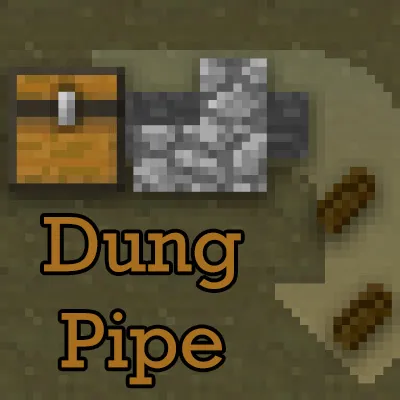 Dung Pipe — Minecraft mod, rasm 1