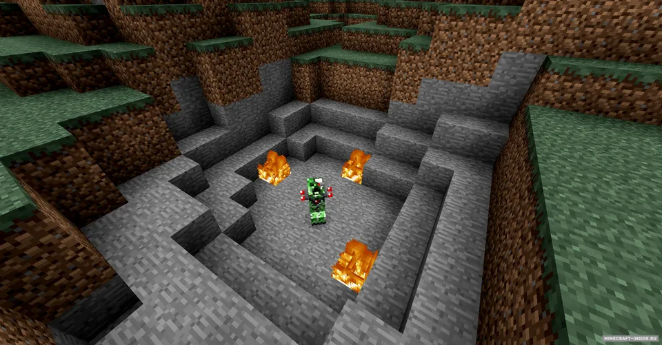 Laser Creeper Robot Dino Riders — Minecraft mod, rasm 3