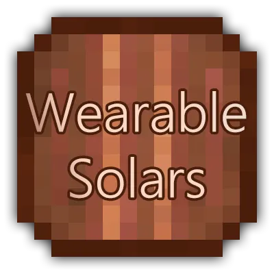 Wearable Solars — Minecraft mod, rasm 1