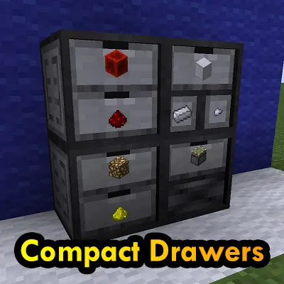 Compact Drawers — Minecraft mod, rasm 1
