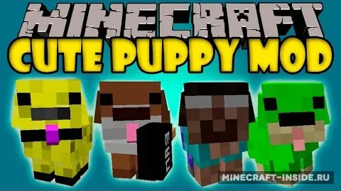Cute Puppy — Minecraft mod, rasm 1