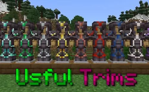 Useful Trims — Minecraft mod, rasm 1