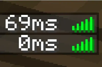 Better Ping — Minecraft mod, rasm 1