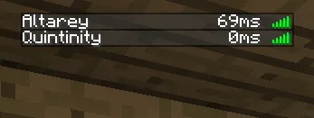 Better Ping — Minecraft mod, rasm 2