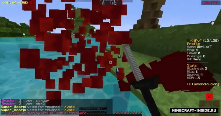Blood Kill Effect — Minecraft mod, rasm 2