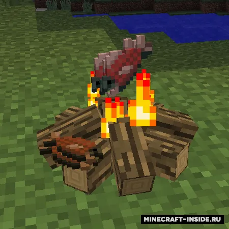 Simple Camp Fire — Minecraft mod, rasm 1